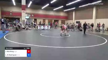 65 kg Consi Of 16 #1 - Isabel Worthing, Michigan vs Lizbeth Banderas-Rodriguez, Ohio