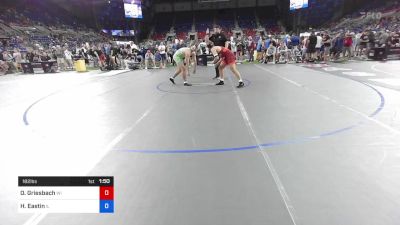 182 lbs Cons 32 #1 - Owen Griesbach, Wisconsin vs Hunter Eastin, Illinois