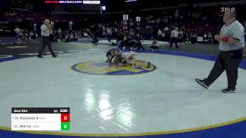 106 lbs Consi Of 8 #2 - Blake Woodward, Buchanan vs Caine Martin, Camarillo