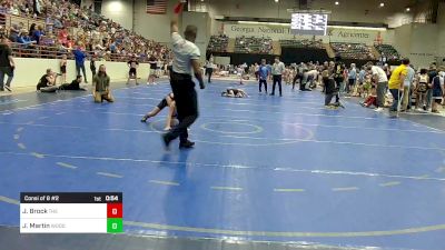 84 lbs Consi Of 8 #2 - Joel Brock, The Storm Wrestling Center vs Judah Martin, Woodland Wrestling