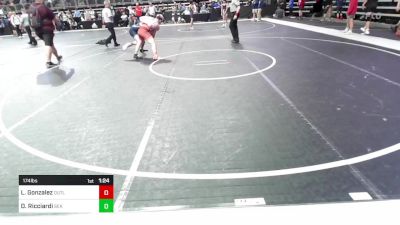 174 lbs Round Of 16 - Leo Gonzalez, Outlaws Wrestling Club vs Dominic Ricciardi, SEK Elite