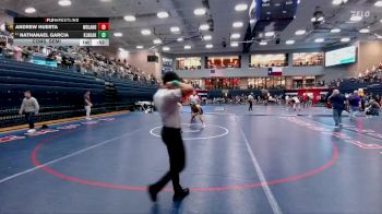 132 lbs Cons. Semi - Nathanael Garcia, Klein Oak vs Andrew Huerta, Conroe The Woodlands