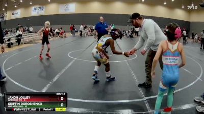 76 lbs Round 1 (10 Team) - Jaxon Jolley, Warriors WC vs Griffin Doroshenko, Mat Assassins