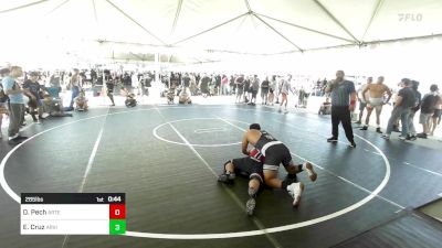 285 lbs Consi Of 8 #1 - David Pech, Artesia Wrestling vs Emilio Cruz, Arvin Grizzlies