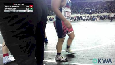 160 lbs Round Of 16 - Makylan Stanley, Blaine County Grapplers vs Jesse Claudio, Hurricane Wrestling Academy