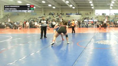 152 lbs Rr Rnd 3 - Alaya Henderson, Wrecking Crew Dream Crushers - HSG vs Anne Mitchell, 757 Sirens Blue - HSG