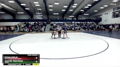 149 lbs Cons. Round 2 - Hunter Troutman, Wilkes vs Ethan Kerlin, The College Of New Jersey
