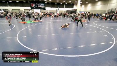 67 lbs Champ. Round 3 - Easton Hamacher, MN Elite Wrestling Club vs Alexander Marroquin, Coachella Valley Wrestling Club