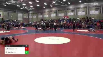 121 lbs Round Of 32 - Abram Granados, Merced vs Dominic Mendez, Righetti