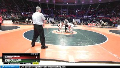 2A 182 lbs 5th Place Match - Brennan Houser, Mahomet (M.-Seymour) vs Koen Rodebush, Troy (Triad)