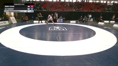 74 kg Quarterfinal - Jerin Coles, London-Western Wrestling Club vs Ali Karout, Dinos Wrestling Club