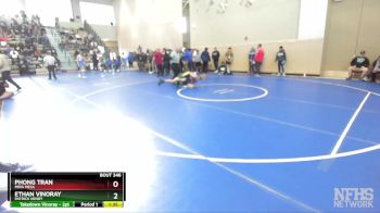 115 Boys Quarterfinal - Phong Tran, Mira Mesa vs Ethan Vinoray, Patrick Henry