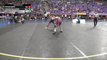 149 lbs Round 1 (16 Team) - Dominik Mallinder, Wisconsin-Whitewater vs Taylor Smith, Roanoke College