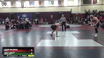 215 lbs Cons. Round 1 - Mikey Bailey, Independence vs Jacob Walerius, Lisbon