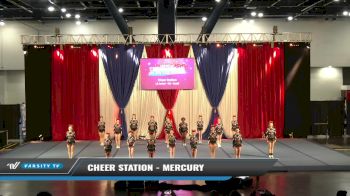 Cheer Station - Mercury [2021 L3 Junior - D2 - Small Day 1] 2021 The American Spectacular DI & DII