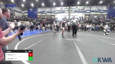 100 lbs Rr Rnd 4 - Fernando Sierra, OKC Saints Wrestling vs Connor Young, Husky Wrestling Club