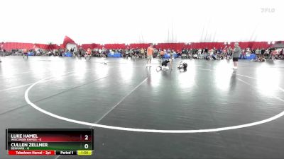 106 lbs Round 3 (6 Team) - Cullen Zellner, Denmark vs Luke Hamel, Wisconsin Rapids