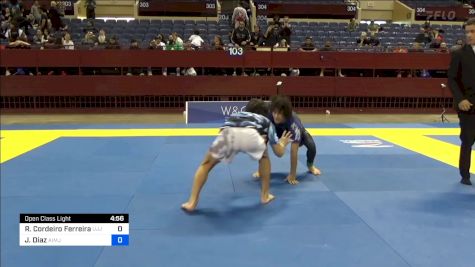 Raphael Cordeiro Ferreira vs Jonathan Diaz 2024 Pan IBJJF Jiu-Jitsu No-Gi Championship