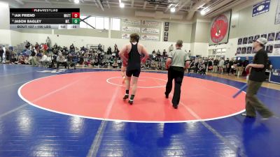 190 lbs Consolation - Ian Friend, Mattanawcook vs Jason Bagley, Mt. Blue