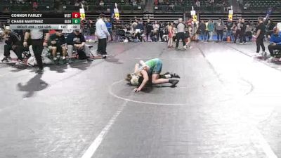 128 lbs Semifinal - Connor Farley, Westfield vs Chase Martinez, Gloucester City