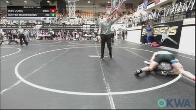 132 lbs Rr Rnd 1 - Jase Coble, Division Bell Wrestling vs Hunter Marchbanks, Chickasha Wrestling