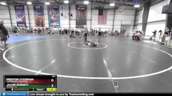 52 lbs Rd# 7- 10:45am Saturday Final Pool - Preston O`Gorman, Aggression Legionaries vs Jacobi Burkett, PA Gold