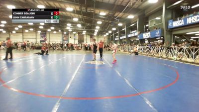 145 lbs Consi Of 32 #1 - Conner Beaudin, SC vs John Zarbatany, NC