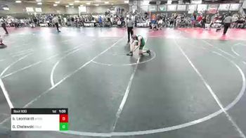 145 lbs Consi Of 4 - Dylan Chelewski, Colorado Outlaws vs Bryson Leonhardt, Woodland Park Jr WC