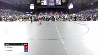 152 lbs Cons 32 #2 - Addan Schmidt, Minnesota vs Seth Shouse, Oklahoma
