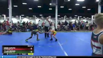 84 lbs Round 5 (10 Team) - Tyler Brown, Orchard South vs Jesse Caputo, 84 Athletes