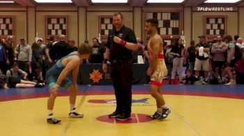 65 kg Quarterfinal - Joshua Saunders, SPAR/TMWC vs Cole Rhone, Husky Elite Wrestling Club