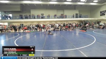 106 lbs Cons. Round 3 - Max McKinlay, North Sevier Wolf Pack vs Sasha Kliegel, Devils Gate Wrestling