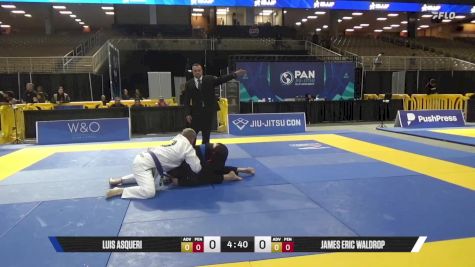 James Eric Waldrop vs Luis Asqueri 2025 Pan Jiu Jitsu IBJJF Championship