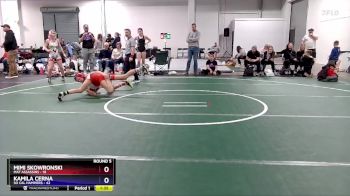 105 lbs Round 5 (6 Team) - Kamila Cerna, So Cal Hammers vs Mimi Skowronski, Mat Assassins