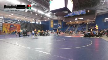 145 lbs 7th Place Match - Anshul Kumar, Somerville vs Chloe Boseman, Courtland