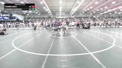 126 lbs Consi Of 8 #2 - Tiyanna Mack, SC vs Elizabeth Donovan, NH