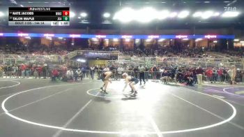 144 1A Quarterfinal - Talon Maple, Zephyrhills Christian vs Nate Jacobs, Wakulla Hs