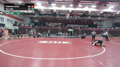 149 lbs Champ. Round 1 - Eli Carr, Brown vs Donavon Allen, SIUE