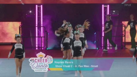 Show Cheer 2 - Naples Bears [2025 Jr. Pee Wee Day 1] 2025 Pop Warner National Cheer & Dance Championship