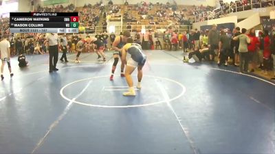 167 lbs Cons. Round 1 - Mason Collins, WELLSTON vs Cameron Watkins, Diamond Wrestling Academy