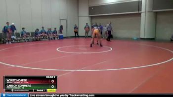 195 lbs Round 2 (8 Team) - Wyatt Mcafee, Adams Central Jets vs Carson Sommers, Franklin Black