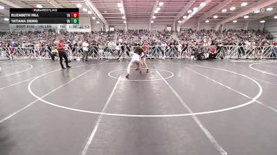 145 lbs Quarterfinal - Elizabeth Hill, TN vs Tatiana Denig, VA