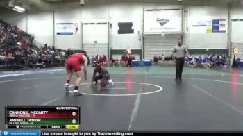 170 lbs Quarterfinals (8 Team) - Antrell Taylor, Millard South vs Cannon L. McCarty, Omaha Westside