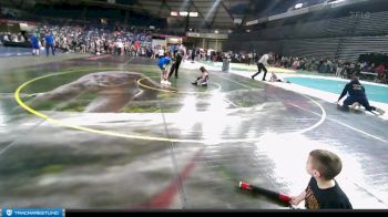 78 lbs Champ. Round 1 - Camryn Reeson, Olympia Wrestling Club vs Cadence Muma, NWWC