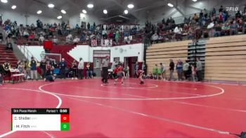 67 lbs 5th Place Match - Miles Fitch, Wabash Apache Wrestling Club vs Cole Shidler, Greentown Wrestling Club