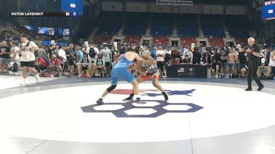 157 lbs Cons. Sub-rd Of 64 - Kaidreaus Richardson, Illinois vs Victor Layevsky, Massachusetts