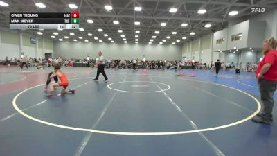75 lbs Rr Rnd 1 - Owen Troung, 84 Athletes - EL vs Max Moyer, The Hunt WC Black - EL