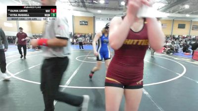 145 lbs Round Of 16 - Olivia Leone, Whittier vs Kyra Russell, Winnisquam