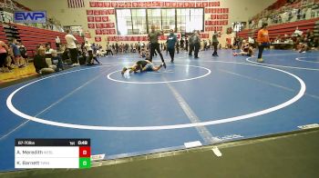 67-70 lbs Rr Rnd 1 - Aiden Meredith, Wesley Wrestling Club vs Kyson Barnett, Twin Hills