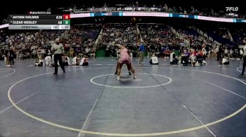 185 lbs Semifinal - Clear Wesley, A.L. Brown vs Jayden Holmes, Olympic&nbsp;